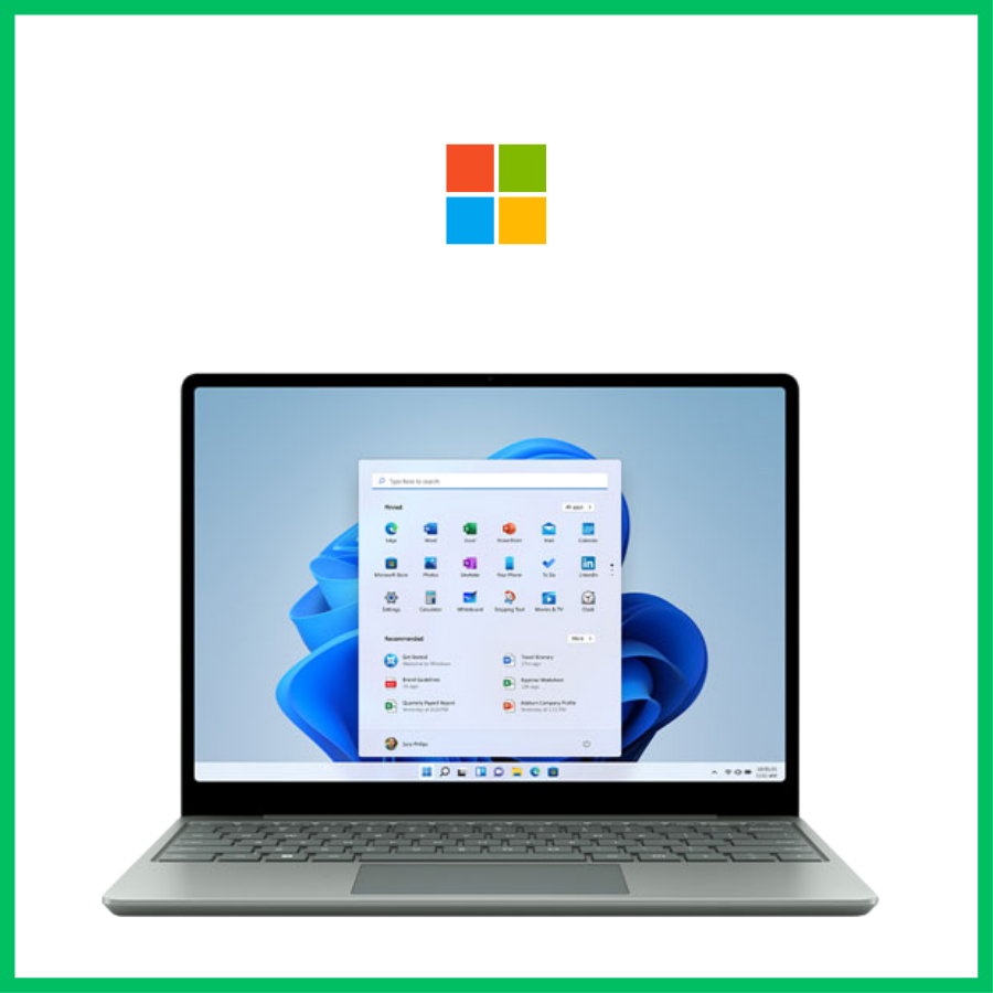REWARD - MICROSOFT SURFACE LAPTOP GO 3 12.4" 256GB (VALUE $1050)