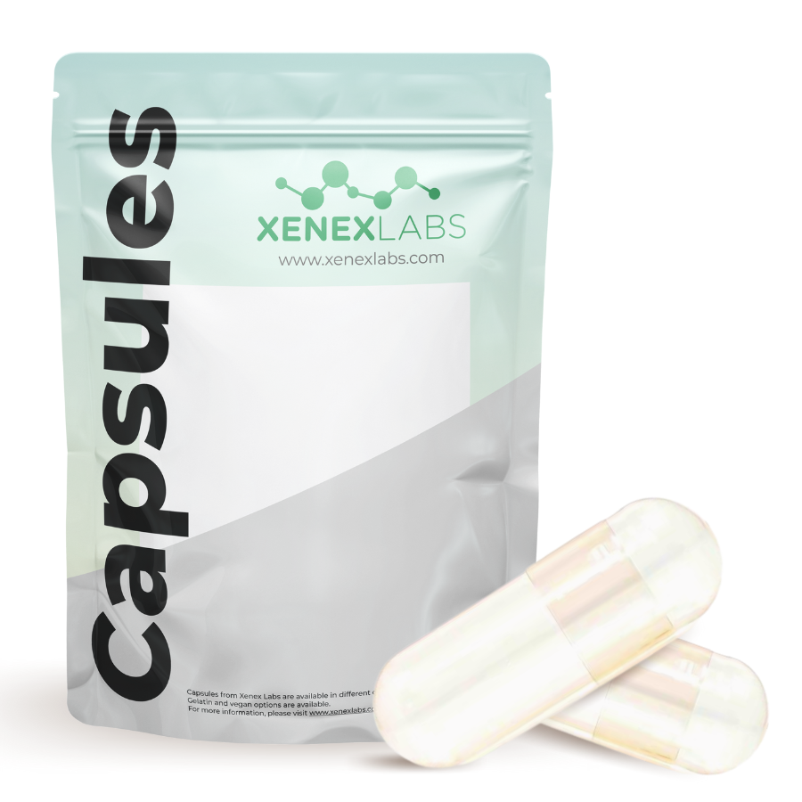 CAPSULES EMPTY VEGI-CAP #1 CLEAR/CLEAR HYPROMELLOSE