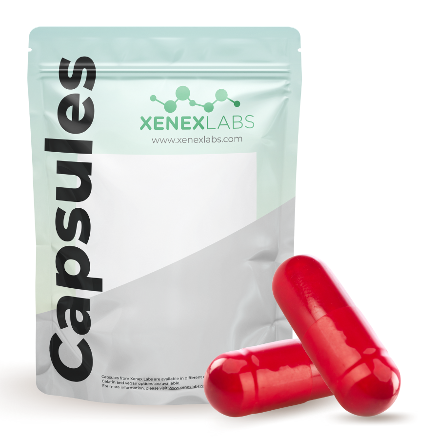 CAPSULES EMPTY GELATIN #3 RED/RED