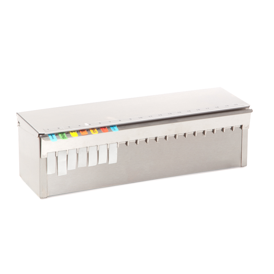 LABEL DISPENSER PHARMACY METAL