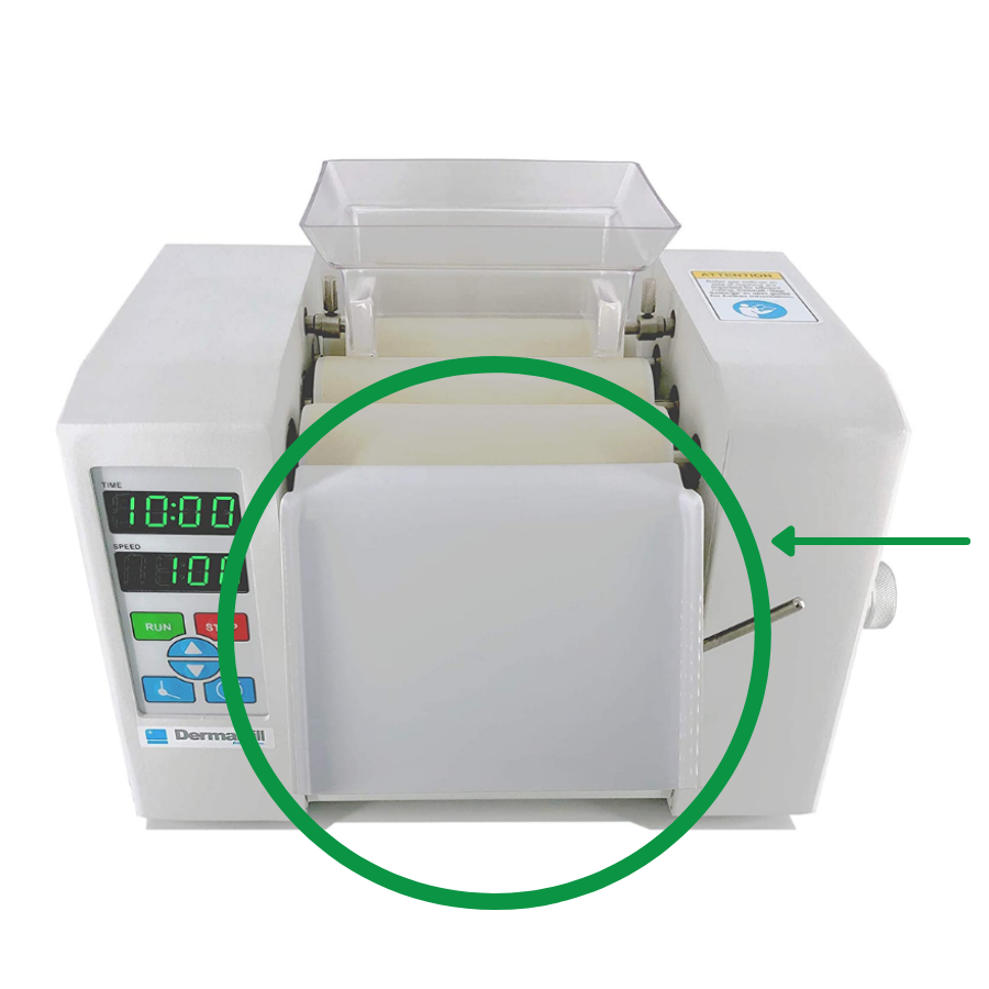 *SO SCRAPER PLATE PART BLAUBRITE DERMAMILL 100