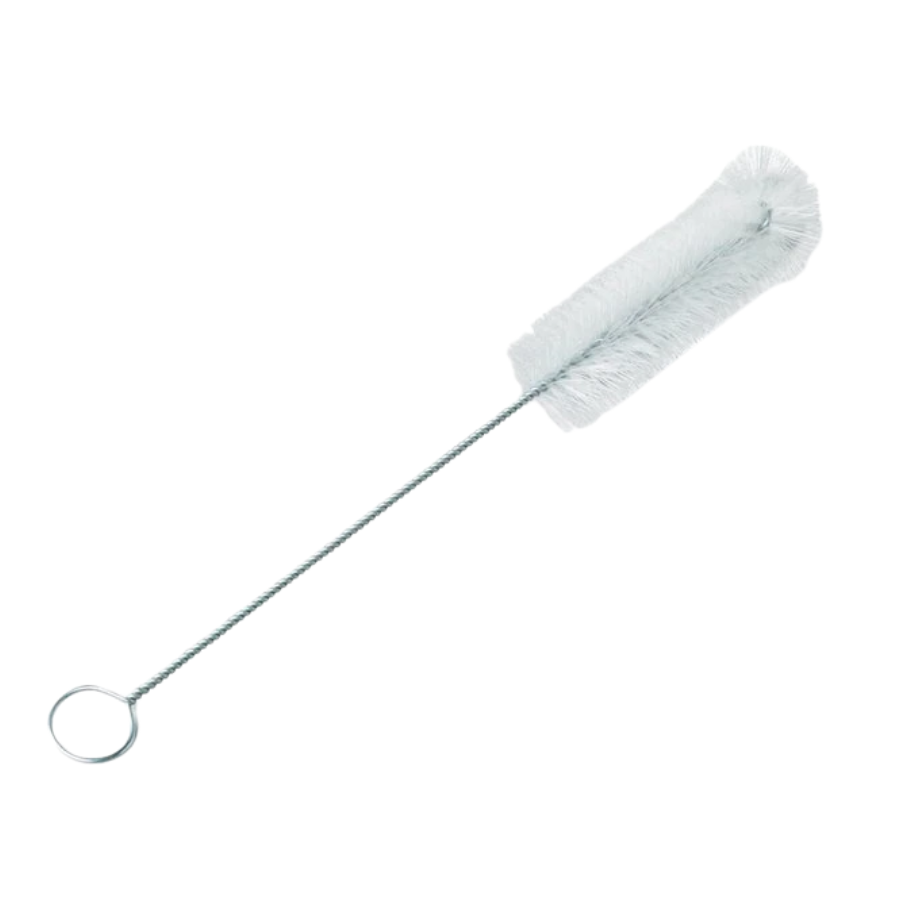 BRUSH 0.75" DIAMETER BRISTLE NYLON WHITE TEST TUBE