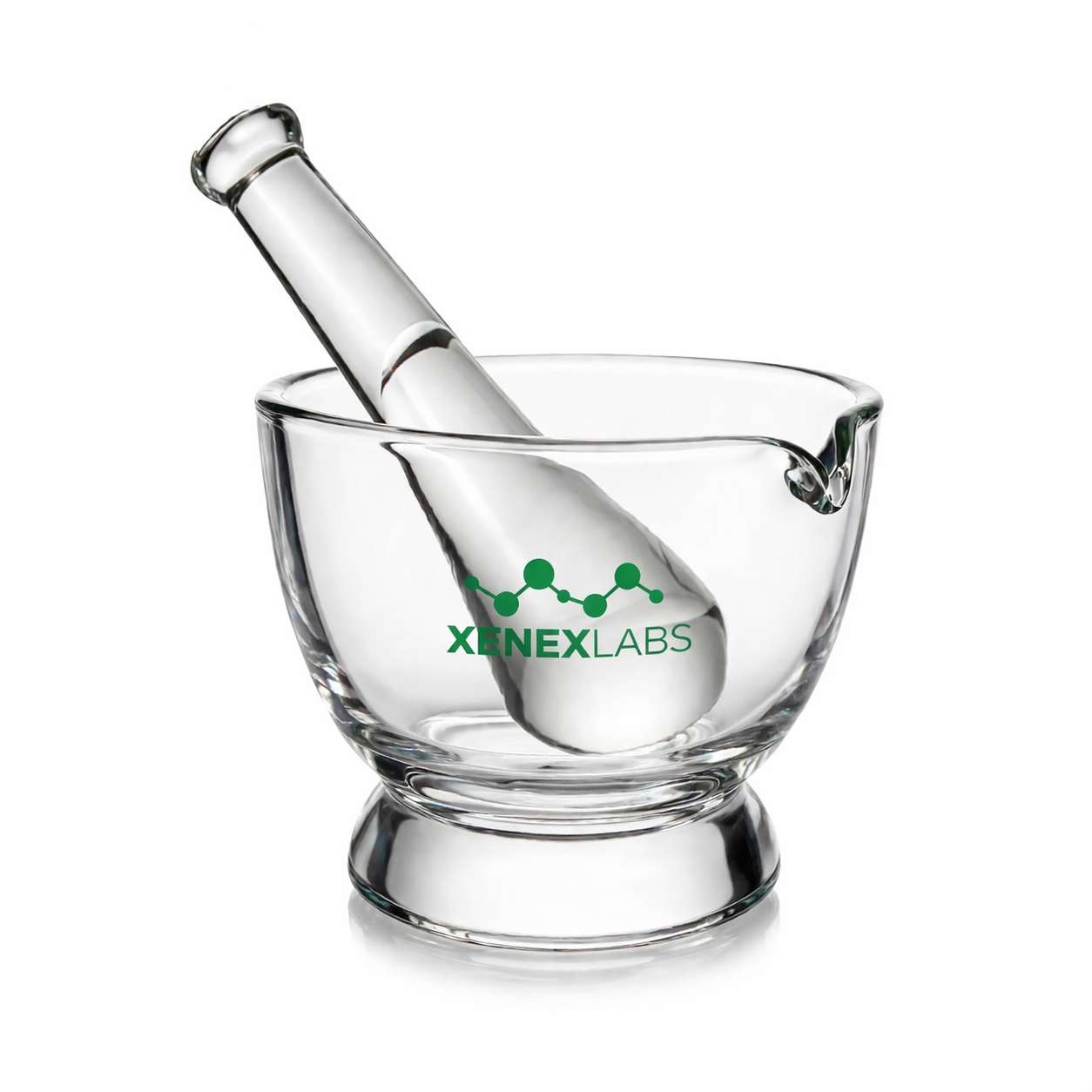 *SO MORTAR & PESTLE GLASS CUSTOM 16OZ