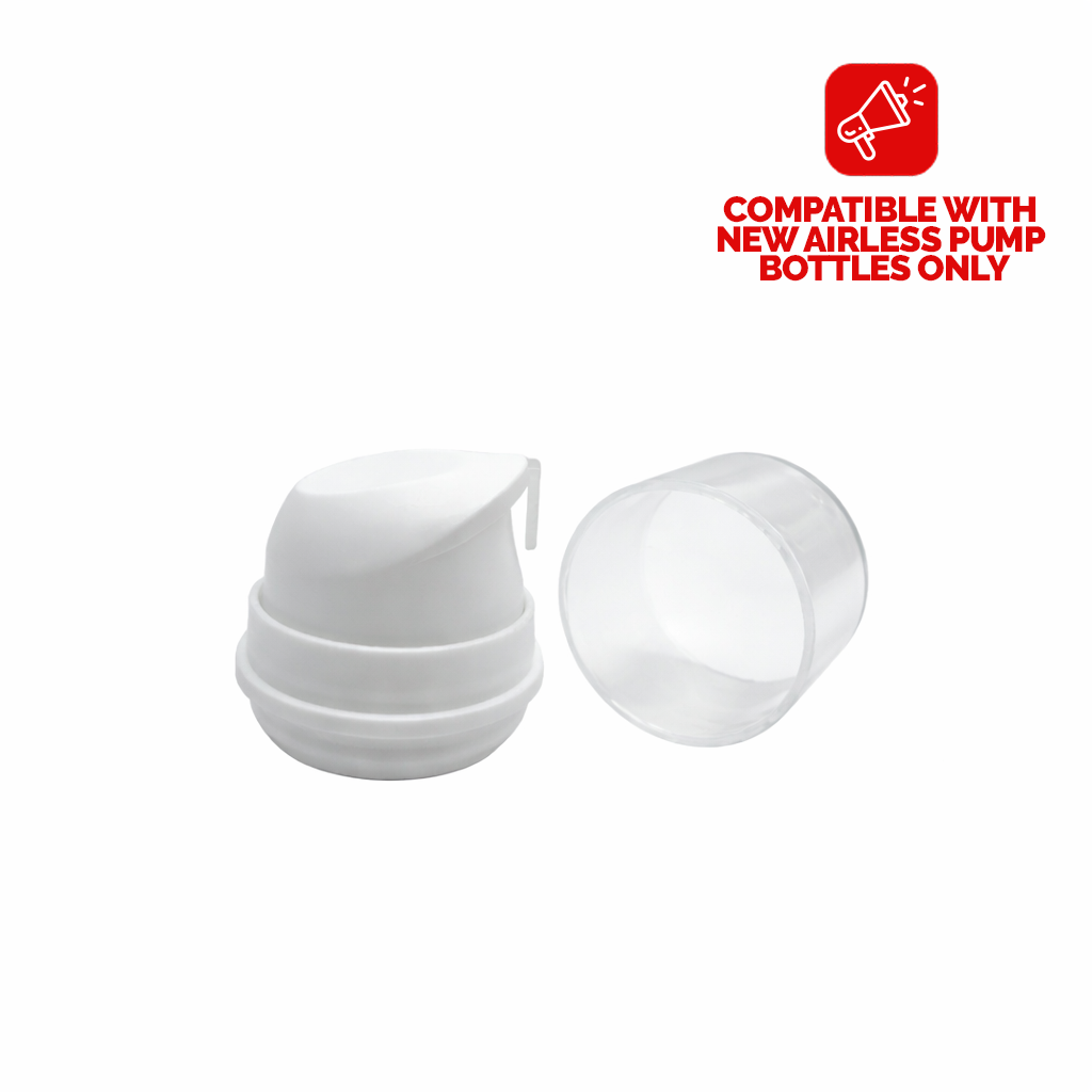 NEW AIRLESS PUMP METERED DOSAGE ENGINE 1ML FROSTED