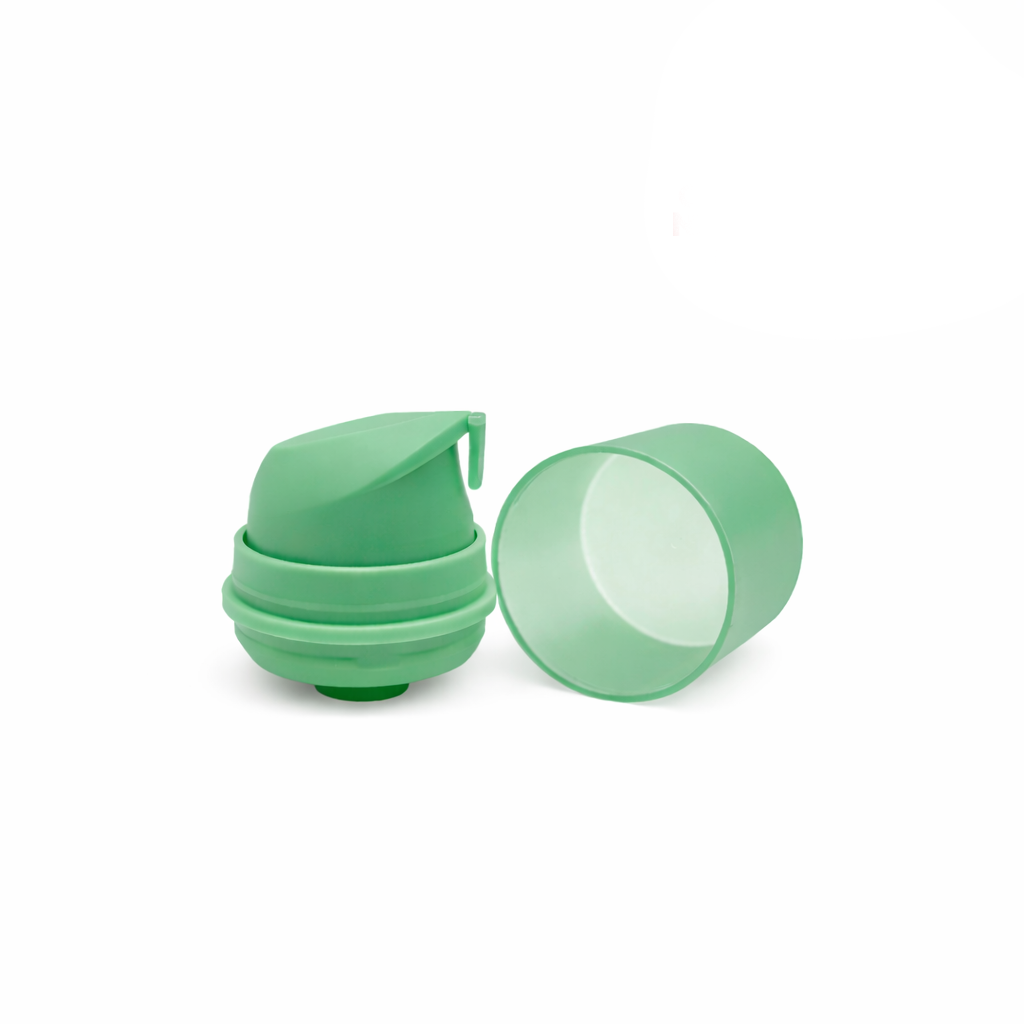 NEW AIRLESS PUMP METERED DOSAGE ENGINE 1ML GREEN