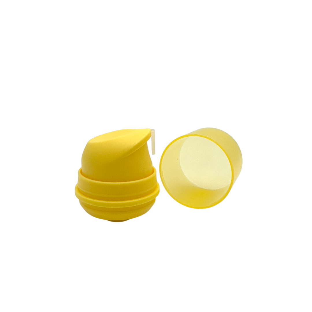 NEW AIRLESS PUMP METERED DOSAGE ENGINE 1ML YELLOW