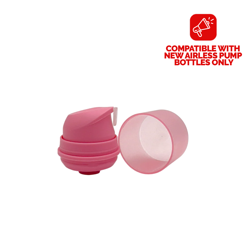 NEW AIRLESS PUMP METERED DOSAGE ENGINE 0.5ML PINK