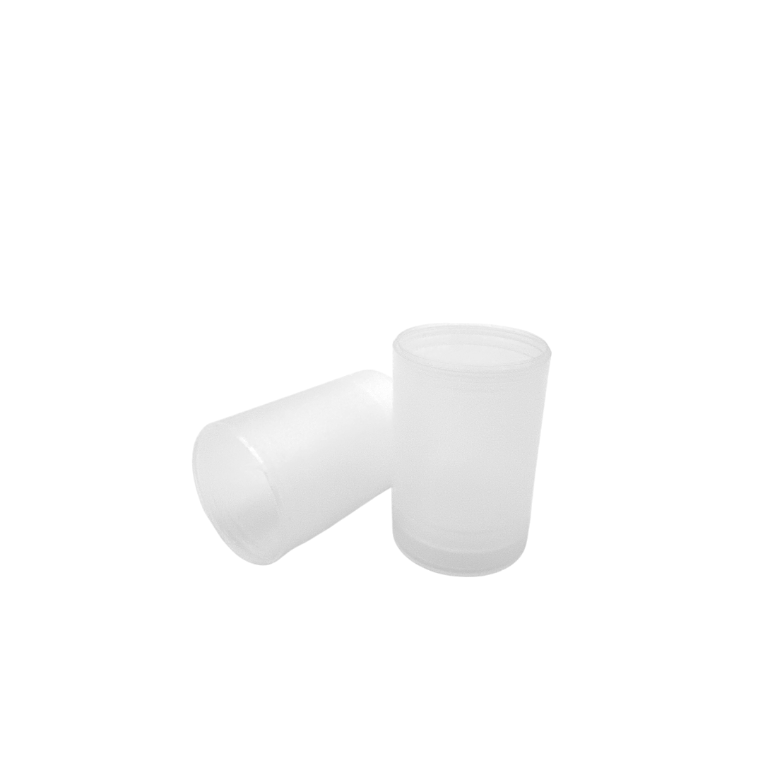 NEW AIRLESS PUMP BOTTLE 50ML FROSTED