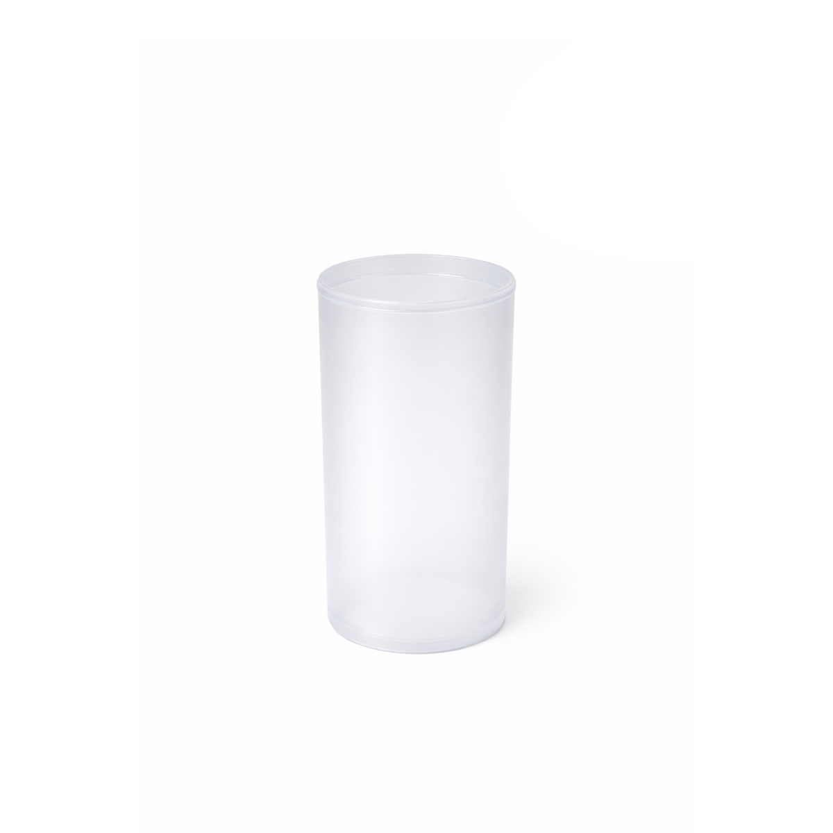 NEW AIRLESS PUMP BOTTLE 100ML FROSTED