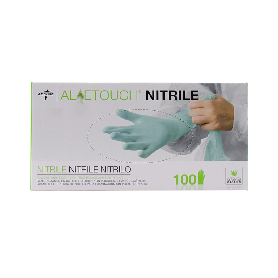 GLOVES CHEMO 12" MEDIUM POWDER-FREE ASTM D6978 50 PACK