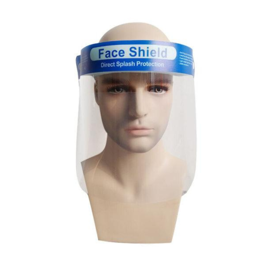 FACE SHIELD DISPOSABLE FULL FACE 10 PACK
