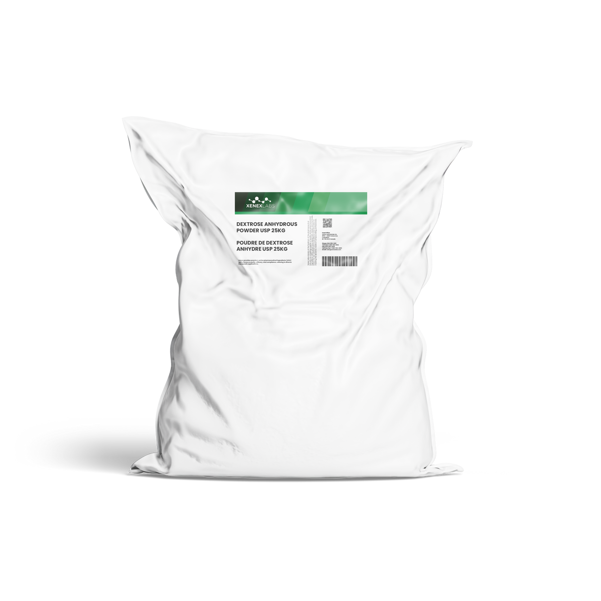 DEXTROSE ANHYDROUS POWDER USP 25KG