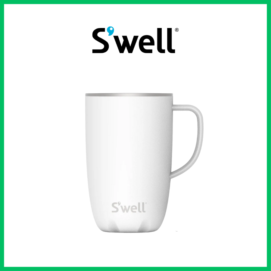 RÉCOMPENSE - TASSE ISOTHERME SWELL AVEC COUVERCLE (VALEUR 49$)