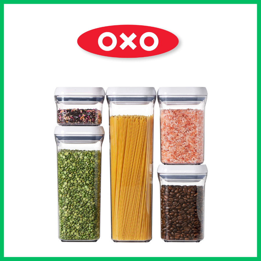 RÉCOMPENSE - ENSEMBLE DE CONTENANTS OXO POP 5 PIÈCES (VALEUR 75 $)