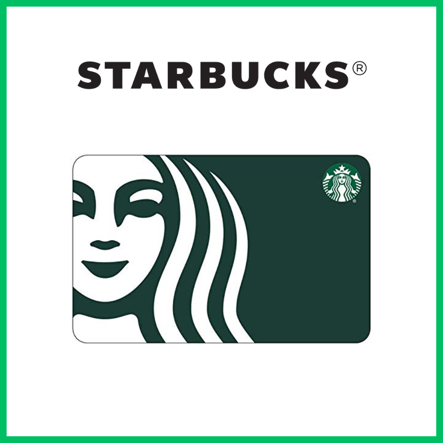 REWARD - STARBUCKS GIFT CARD (VALUE $50)