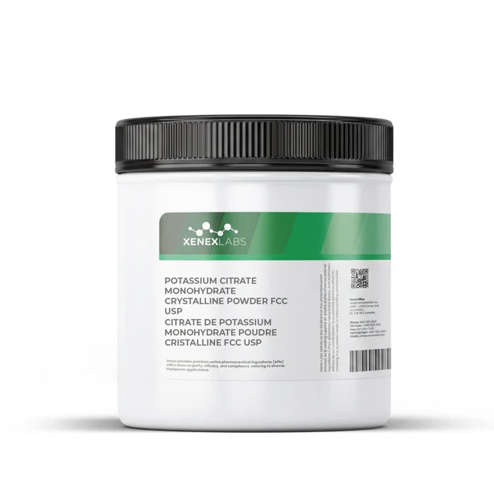 POTASSIUM CITRATE MONOHYDRATE CRYSTALLINE POWDER FCC USP