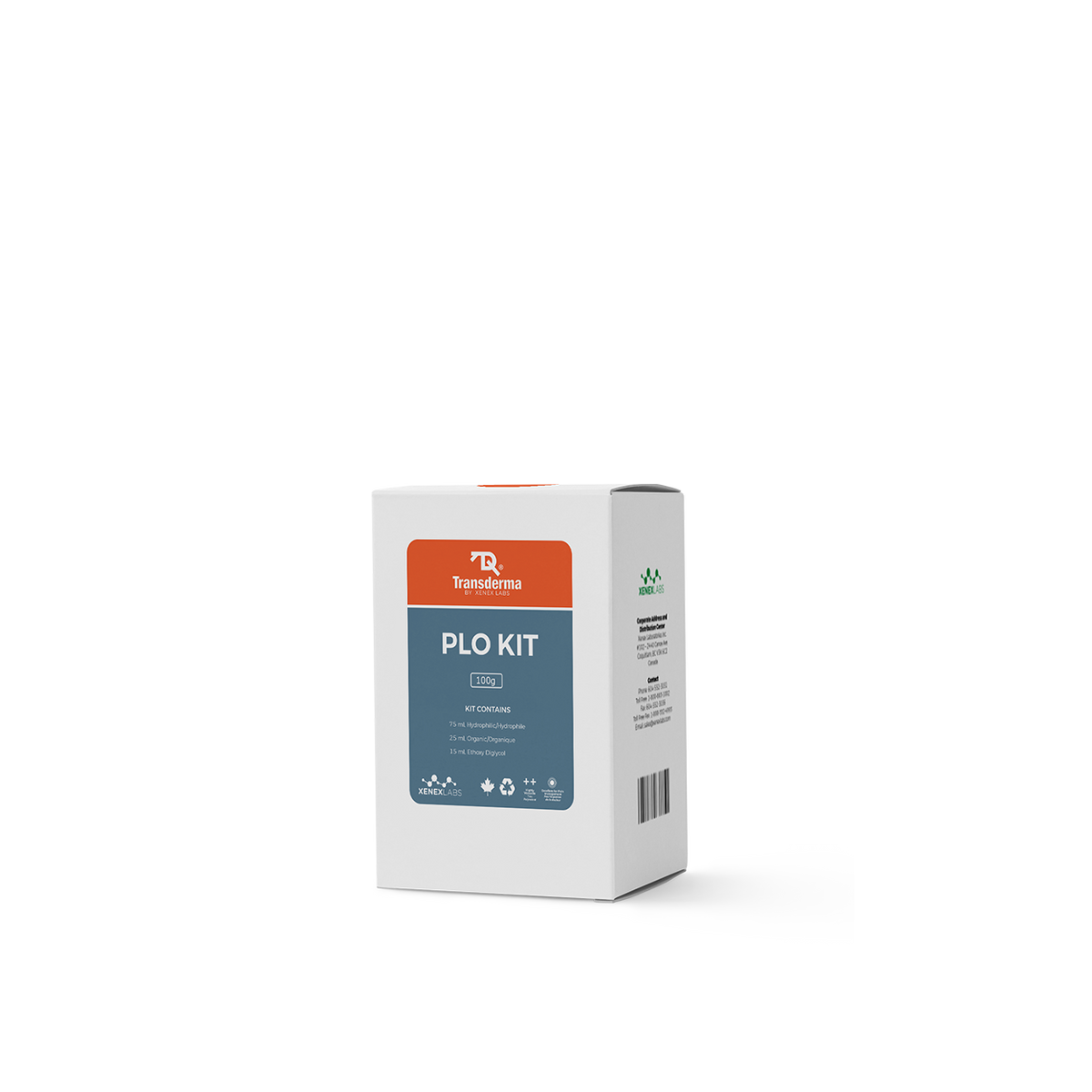 TRANSDERMA PLO GEL KIT 100G