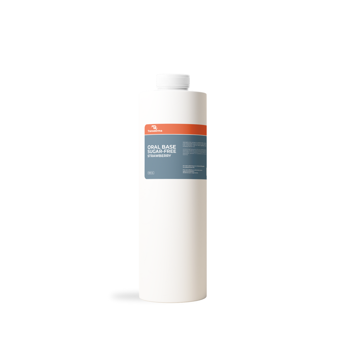 TRANSDERMA ORAL BASE SF. STRAWBERRY LIQUID 500ML