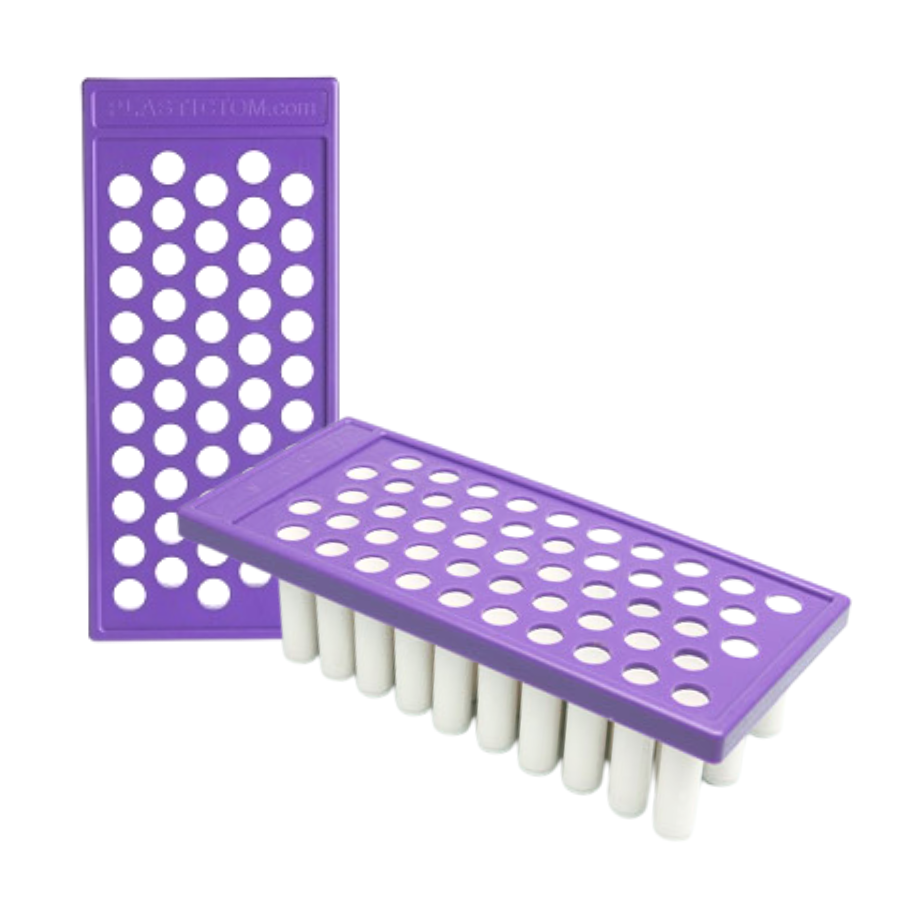 LIP BALM TUBE FILLING TRAY 50 CAVITY