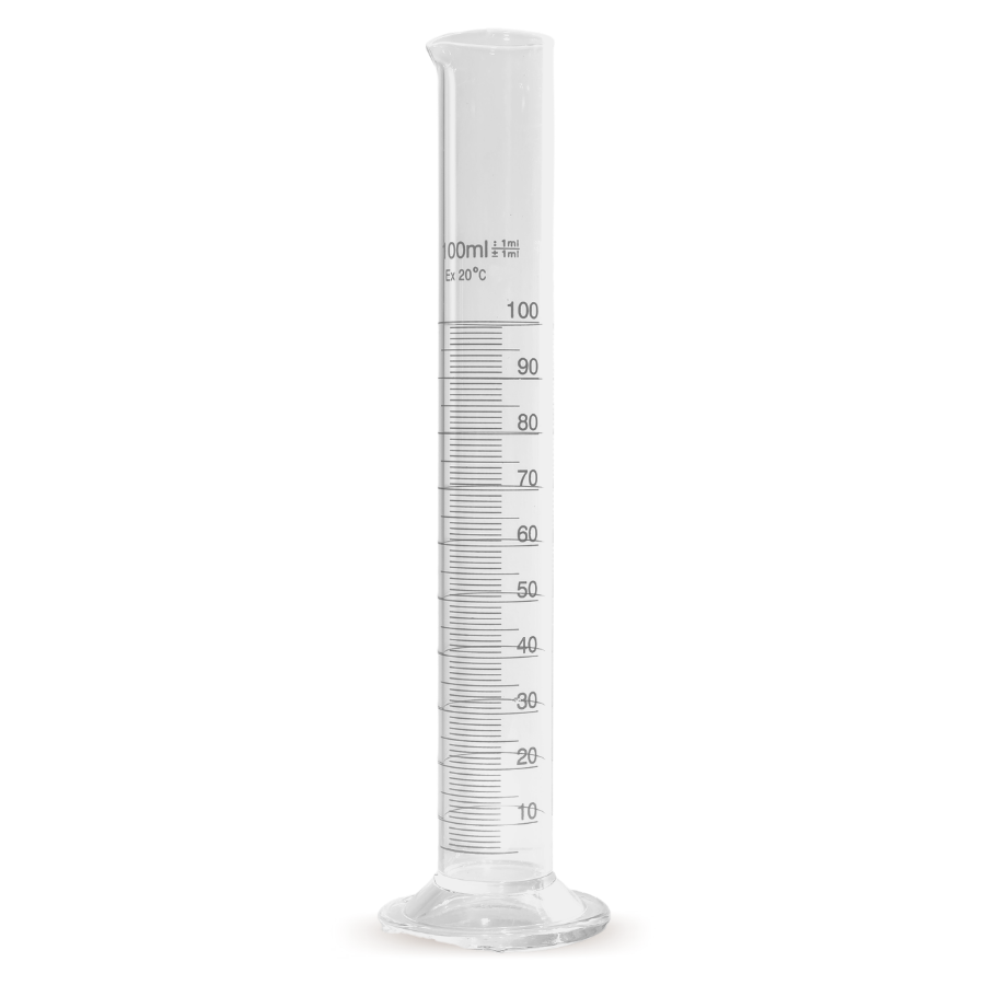 CYLINDER 100ML GLASS GRADUATED