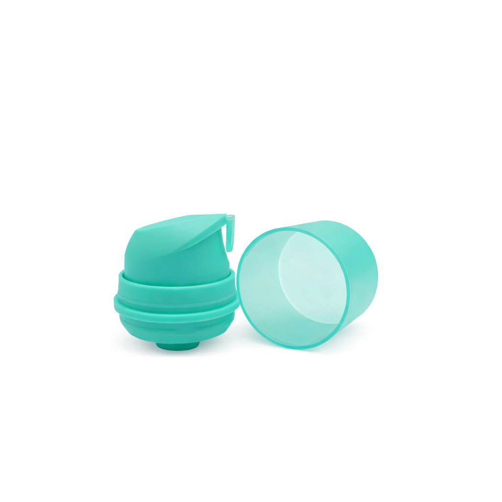 NEW AIRLESS PUMP METERED DOSAGE ENGINE 1ML BLUE