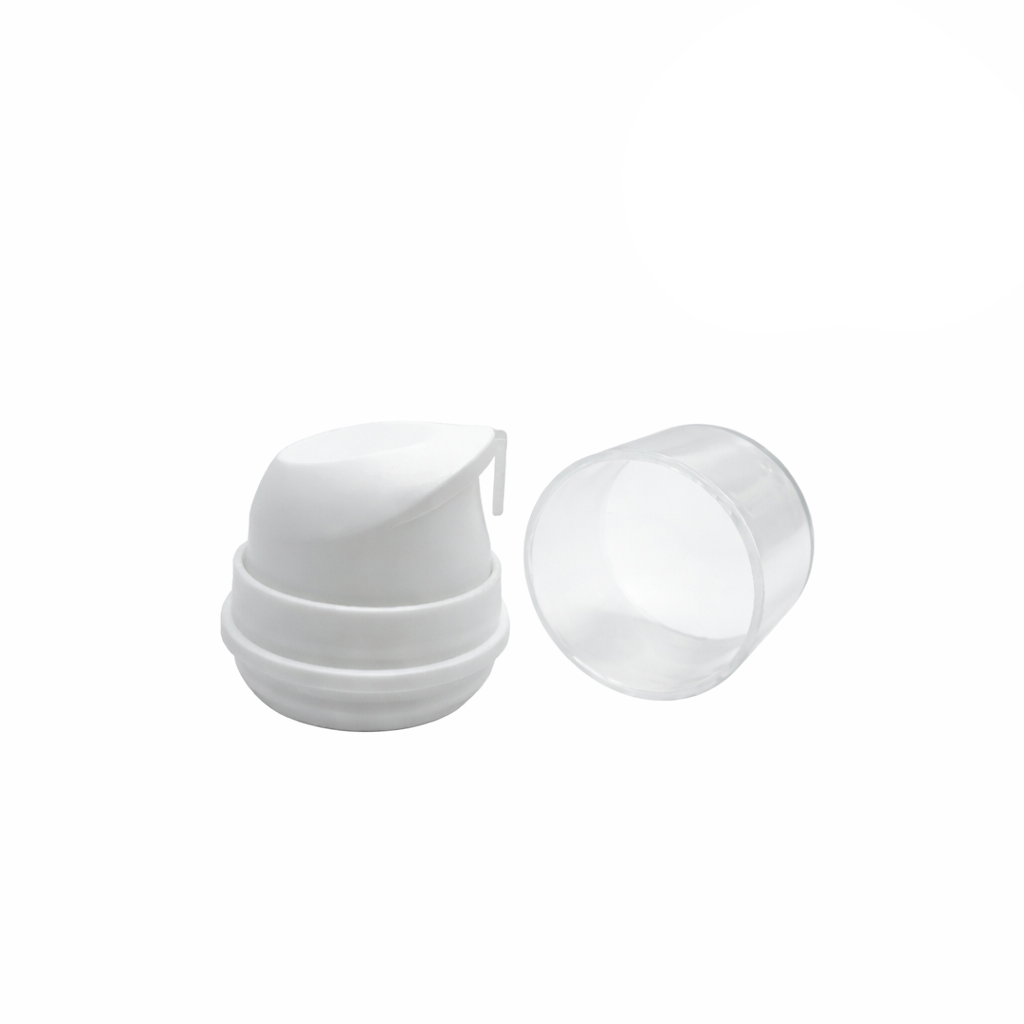NEW AIRLESS PUMP METERED DOSAGE ENGINE 1ML FROSTED