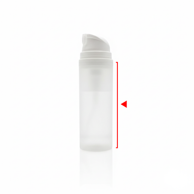 NEW AIRLESS PUMP BOTTLE 150ML TRANSPARENT