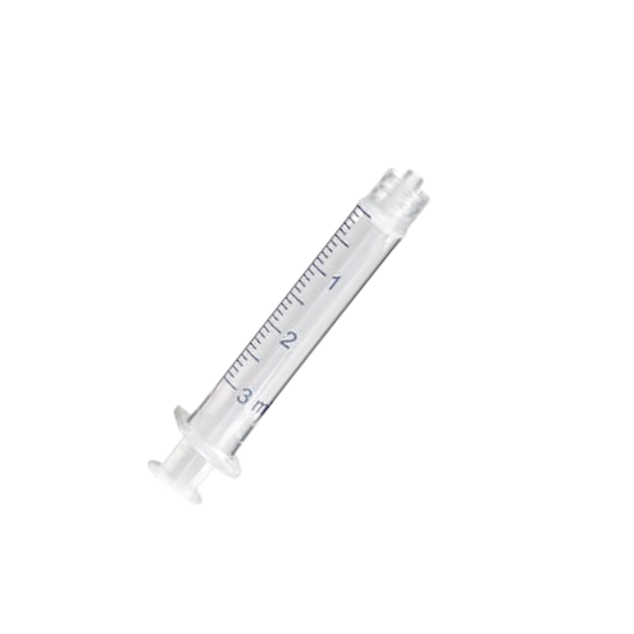 SYRINGE 3ML LUER LOCK DISPOSABLE 100 PACK