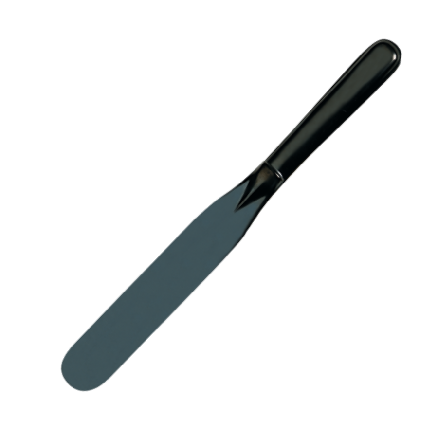 SPATULA HARD RUBBER BLADE 8"